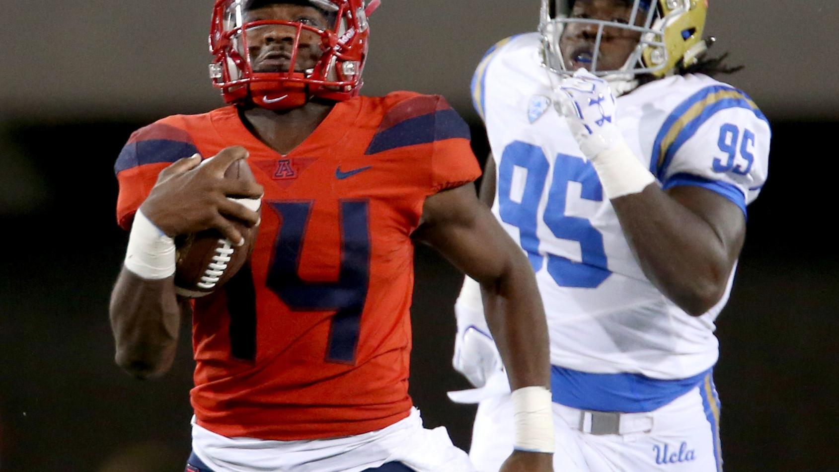 Cats Stats: Arizona Wildcats must continue to utilize Khalil Tate as a runner